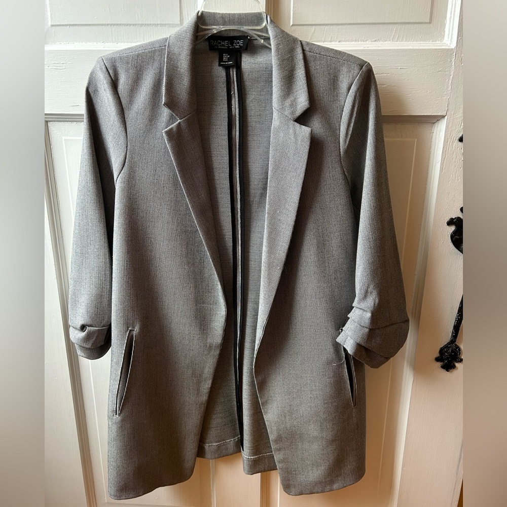 Gray 3/4 sleeve Rachel Zoe Blazer